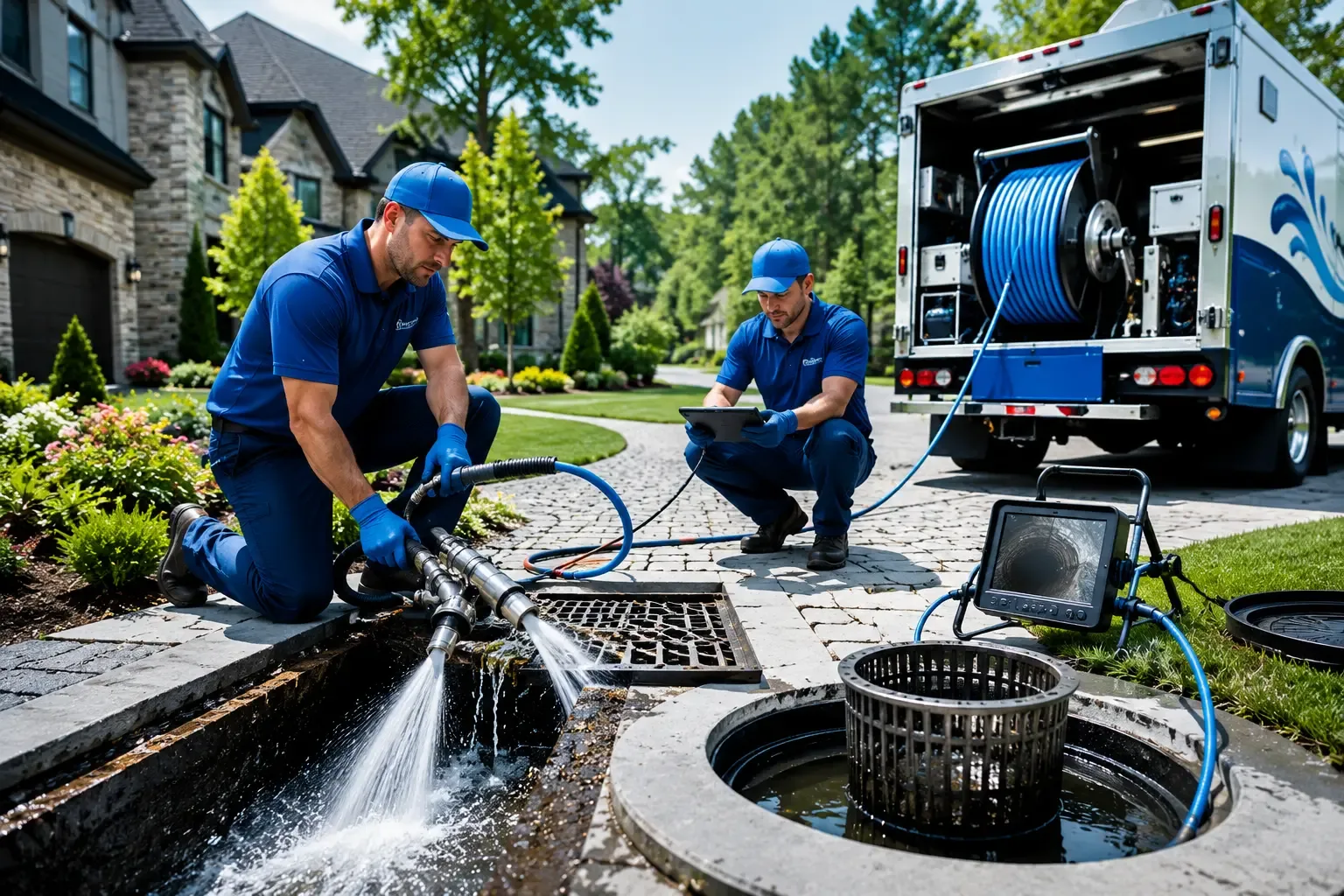 Local outdoor drain cleaning professionals in Mcclure, IL